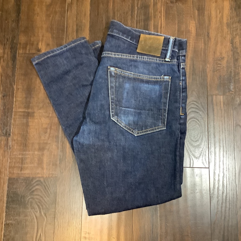 Tom Ford Slim Fit Jeans Dark Wash Stretch Denim Made in USA Size 32 BUJ18 TFD001